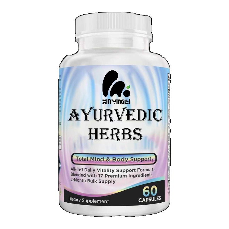Ayurvedic & Herbal Wellness Kits - 60 capsules Ayurvedisch kruidencomplex met 17