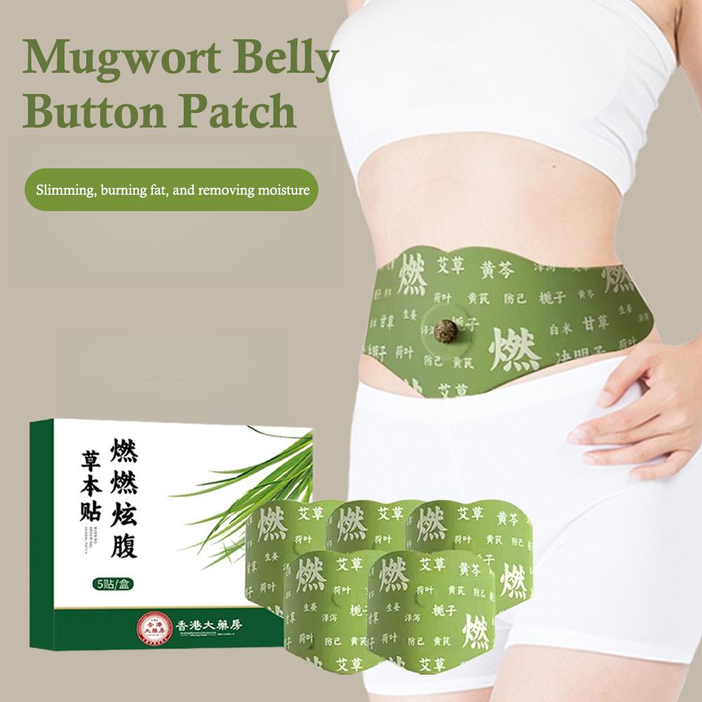 Ayurvedic & Herbal Wellness Kits - 12/3/4/5 Vellen Natuurlijke Gewichtsverlies Navel Patches,