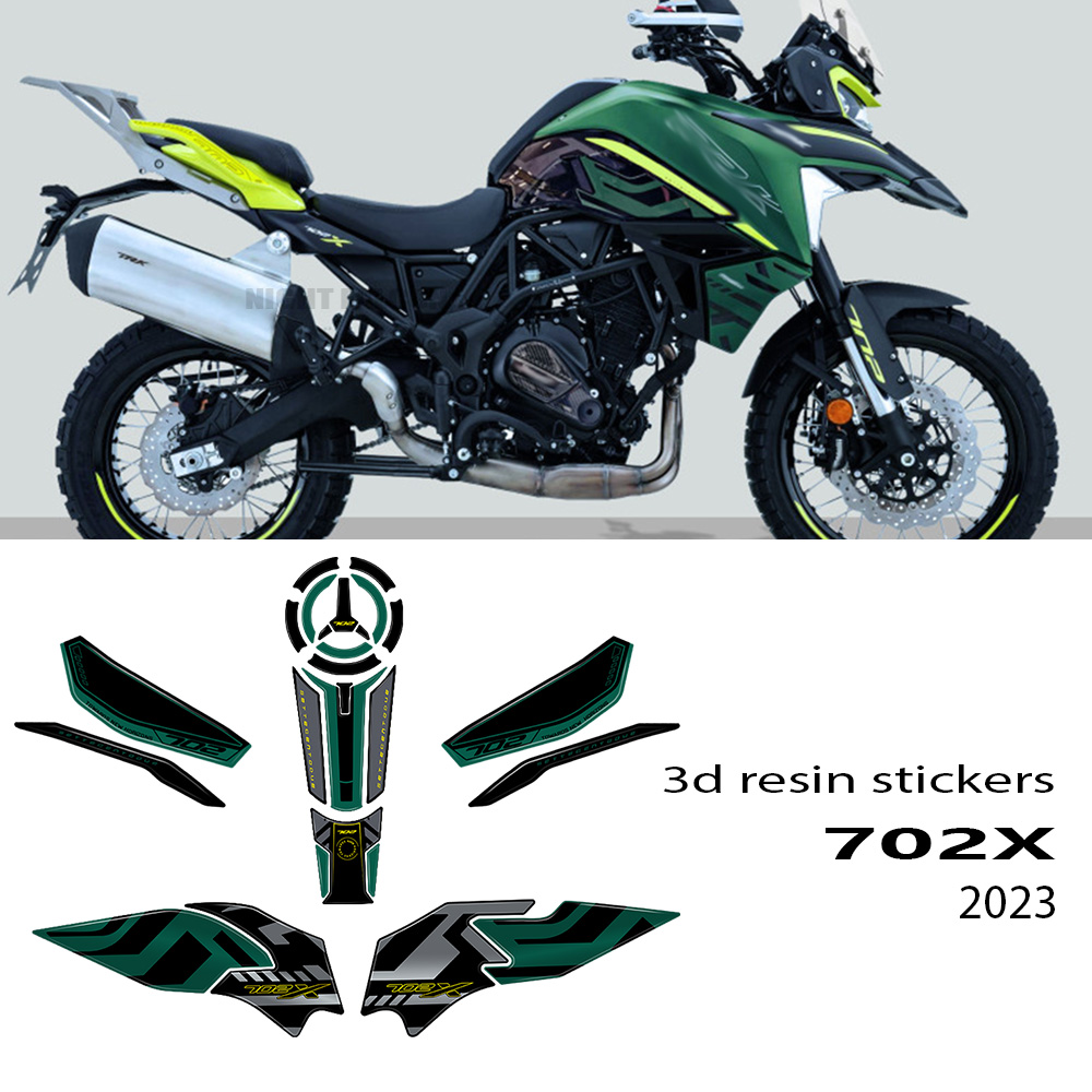Wellness X - 3D Sticker Trk702x Motorfiets Accessoires 3D
