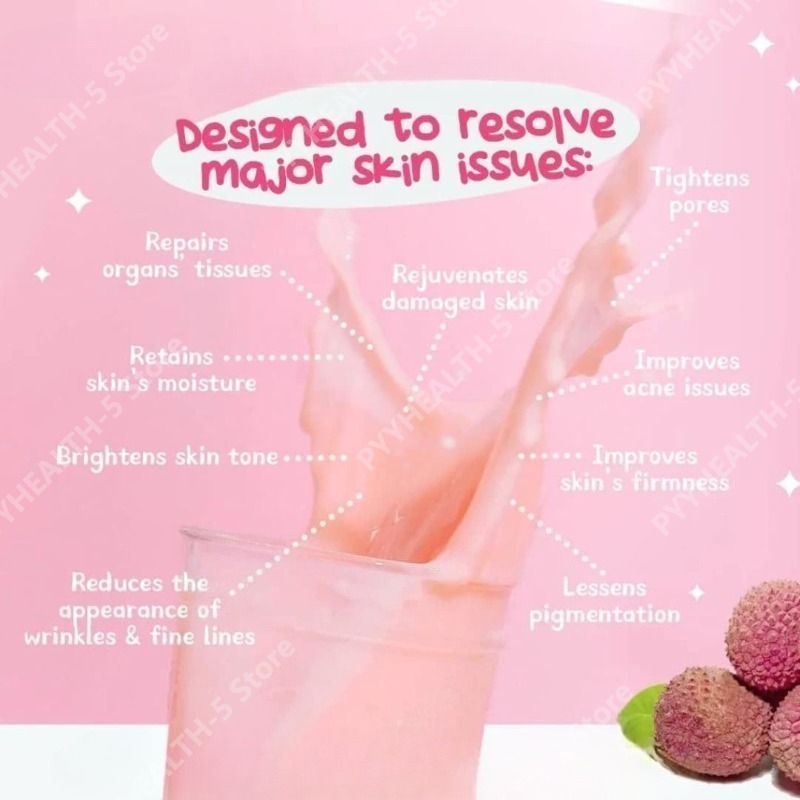 Lychee drank met collageen & f - Wellness X recensie en prijs