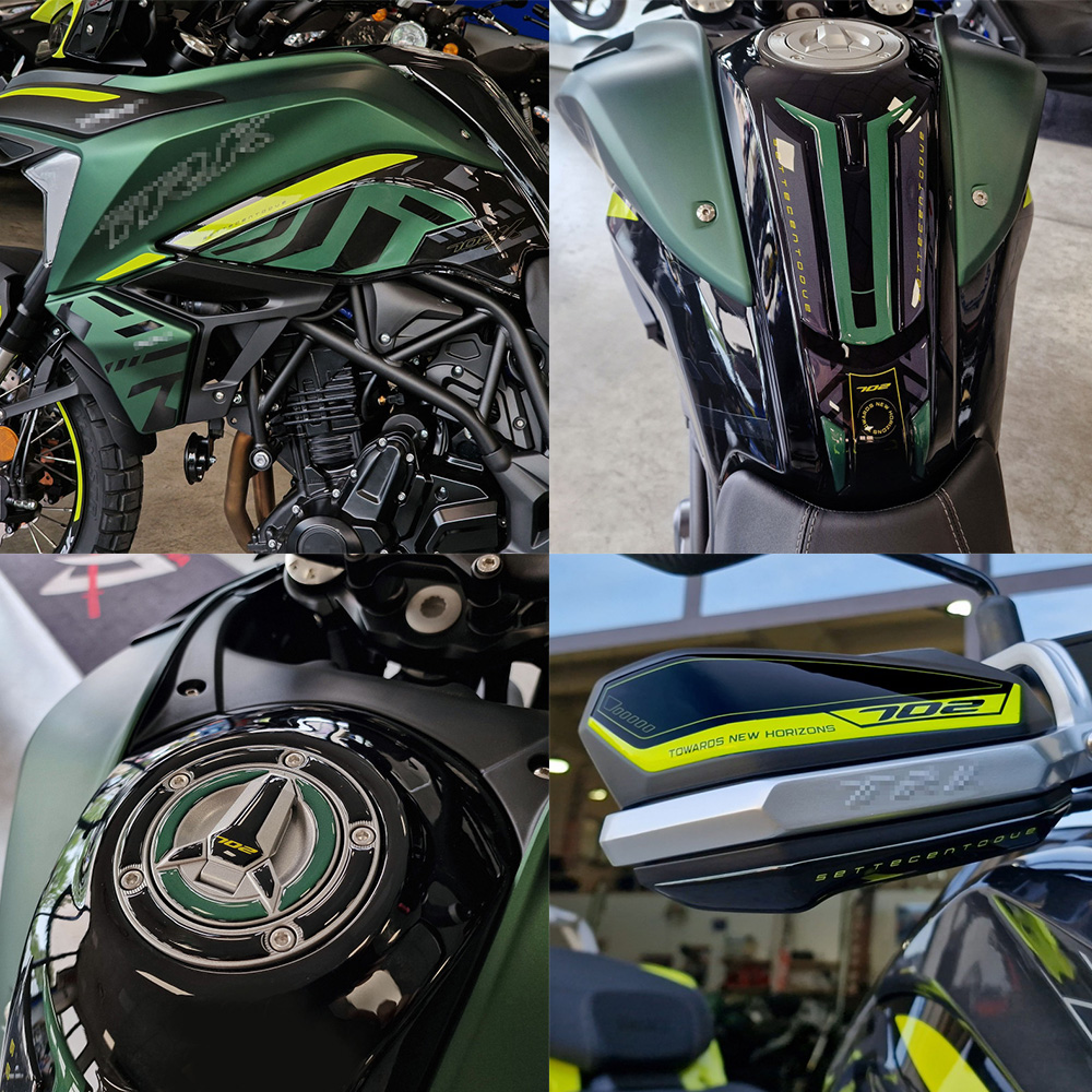 3D Sticker Trk702x Motorfiets  - Wellness X recensie en prijs